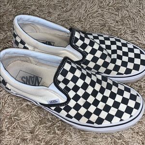 Checkered Vans